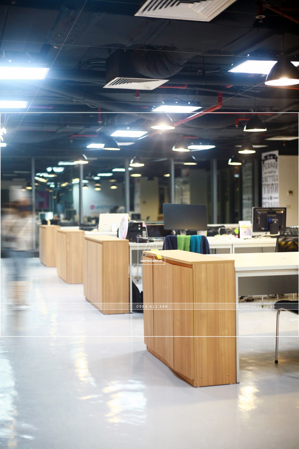 thiết kế nội thất Văn Phòng tại Hà Nội Thiết kế nội thất văn phòng Ononpay Hà Nội 5 1530872692