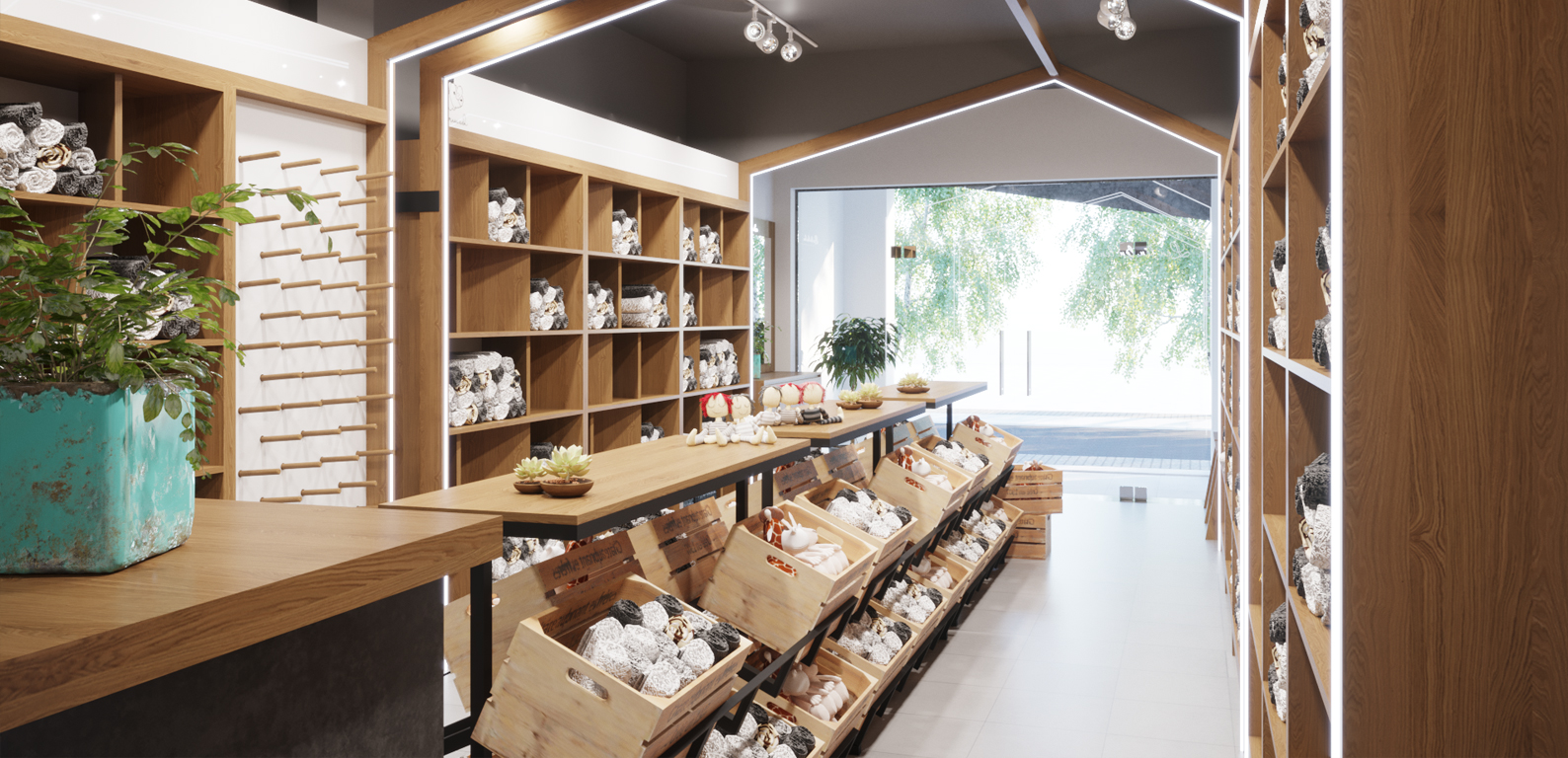 thiết kế Shop LEN Shop 19