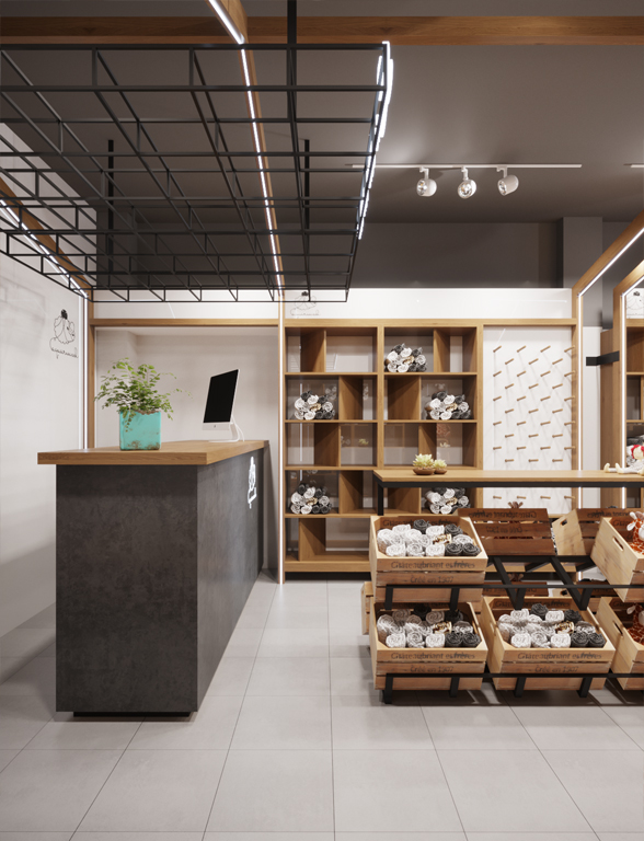 thiết kế Shop LEN Shop 61