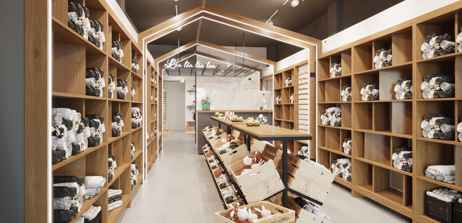 thiết kế Shop LEN Shop 79