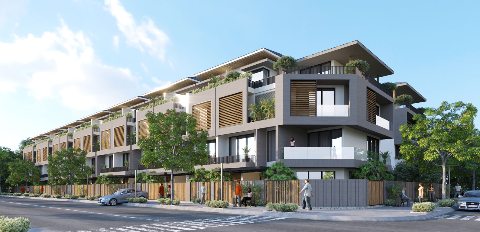 thiết kế Biệt Thự 4 tầng tại Hồ Chí Minh GREEN TOWN Biệt Thự Liền Kề 0 1531361036