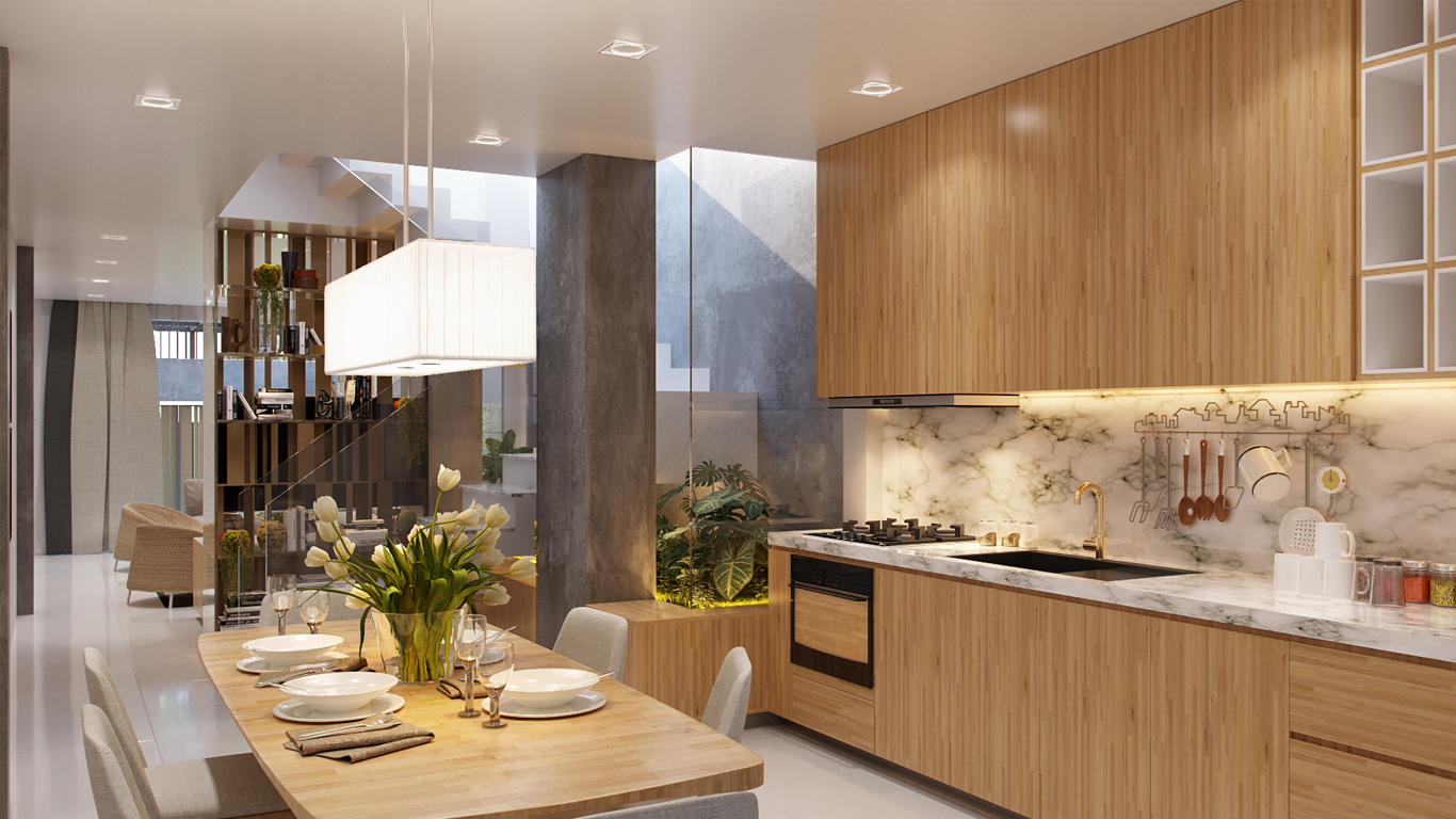 thiết kế Nhà Mặt Phố 4 tầng tại Hồ Chí Minh HV_HOUSE 4 1531379924