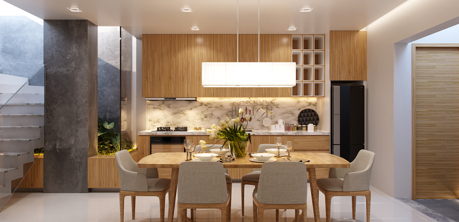 thiết kế Nhà Mặt Phố 4 tầng tại Hồ Chí Minh HV_HOUSE 5 1531379925