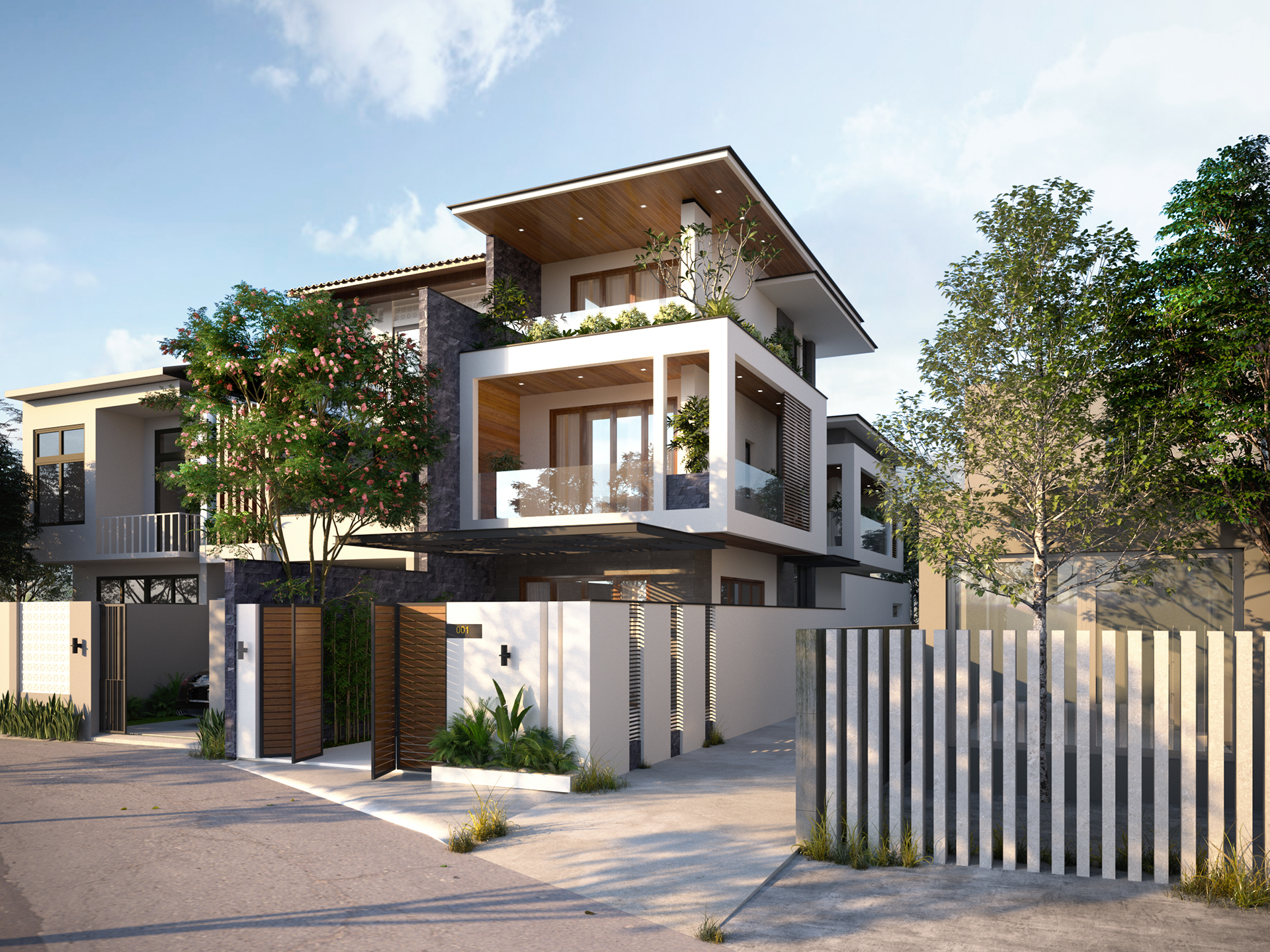 thiết kế Nhà Mặt Phố 3 tầng Hung house in Dong Hoi28