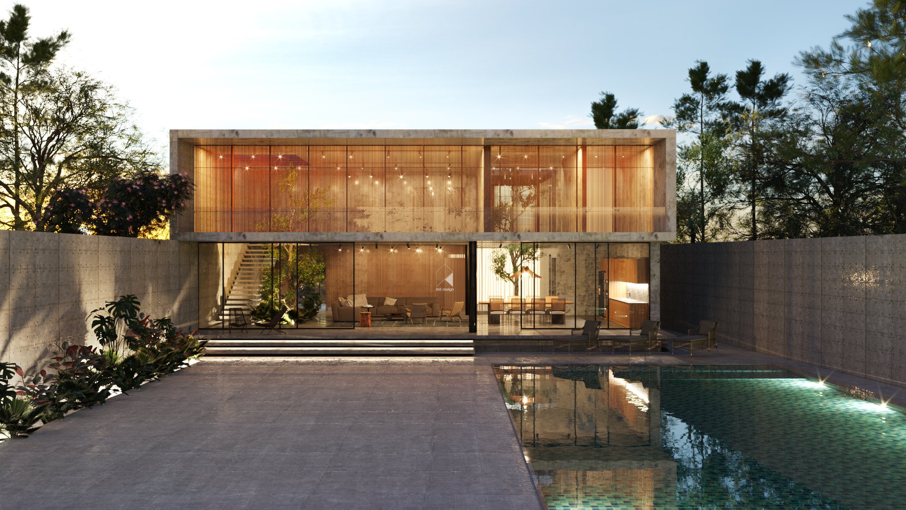 thiết kế nội thất Biệt Thự tại Hà Nội CC-House-Đan Phượng 3 1531708718