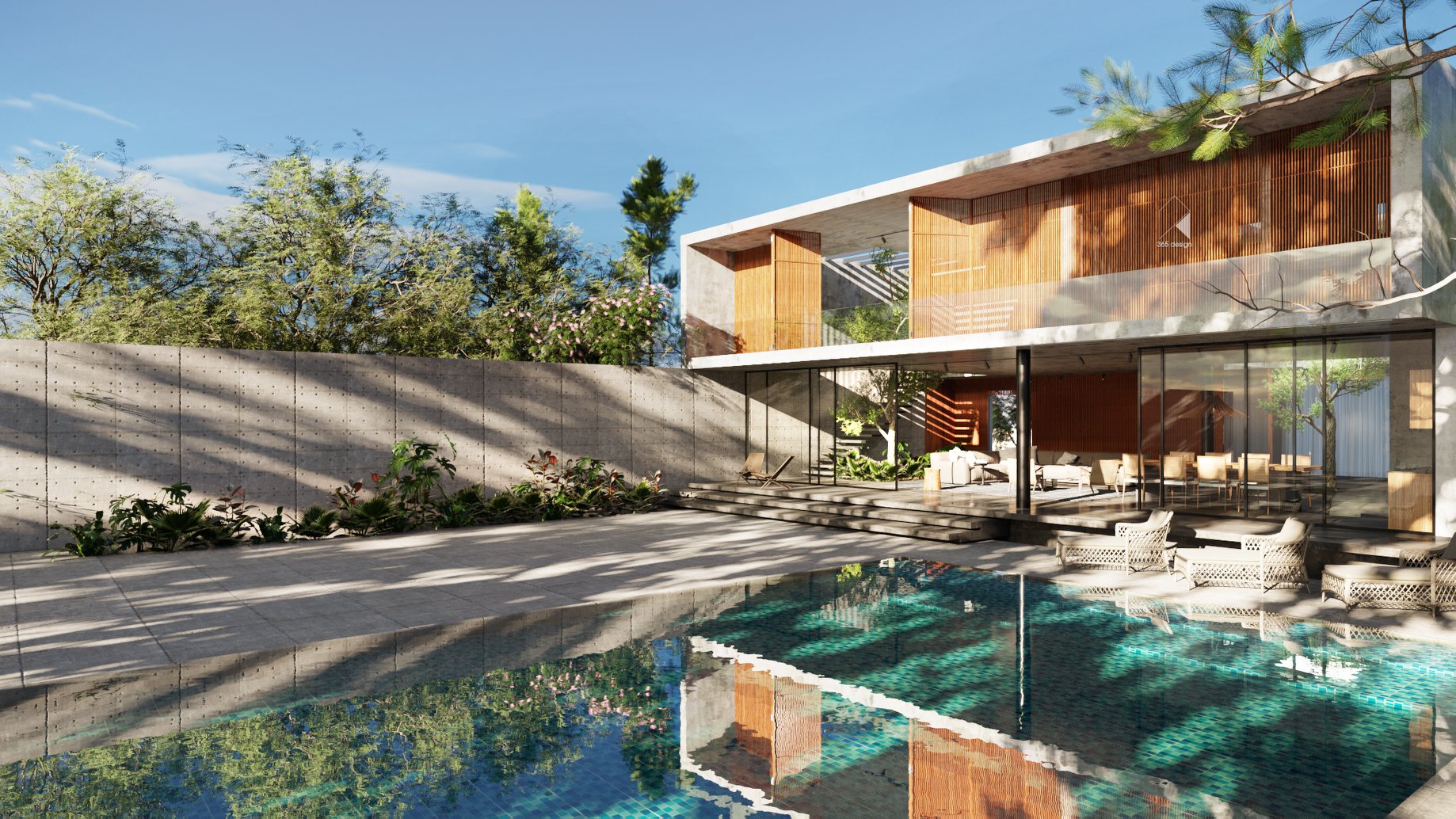 thiết kế nội thất Biệt Thự tại Hà Nội CC-House-Đan Phượng 5 1531708721