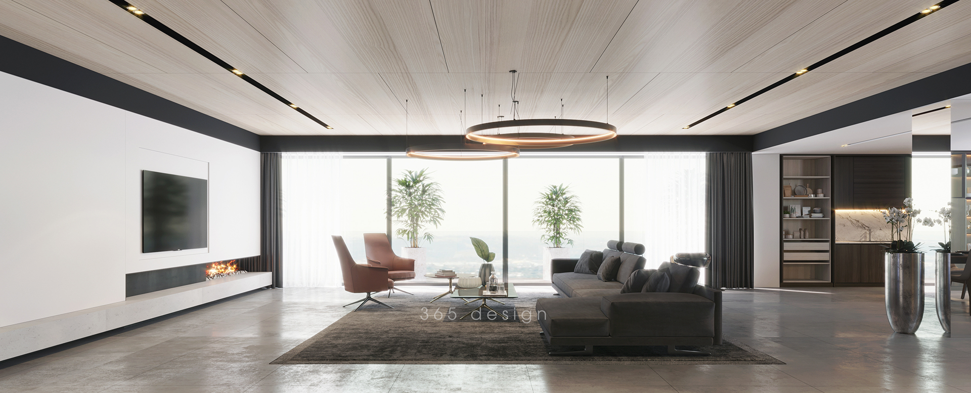 thiết kế nội thất chung cư tại Hà Nội Dự Án Penthouse - Nội thất Poliform 3 1531709079