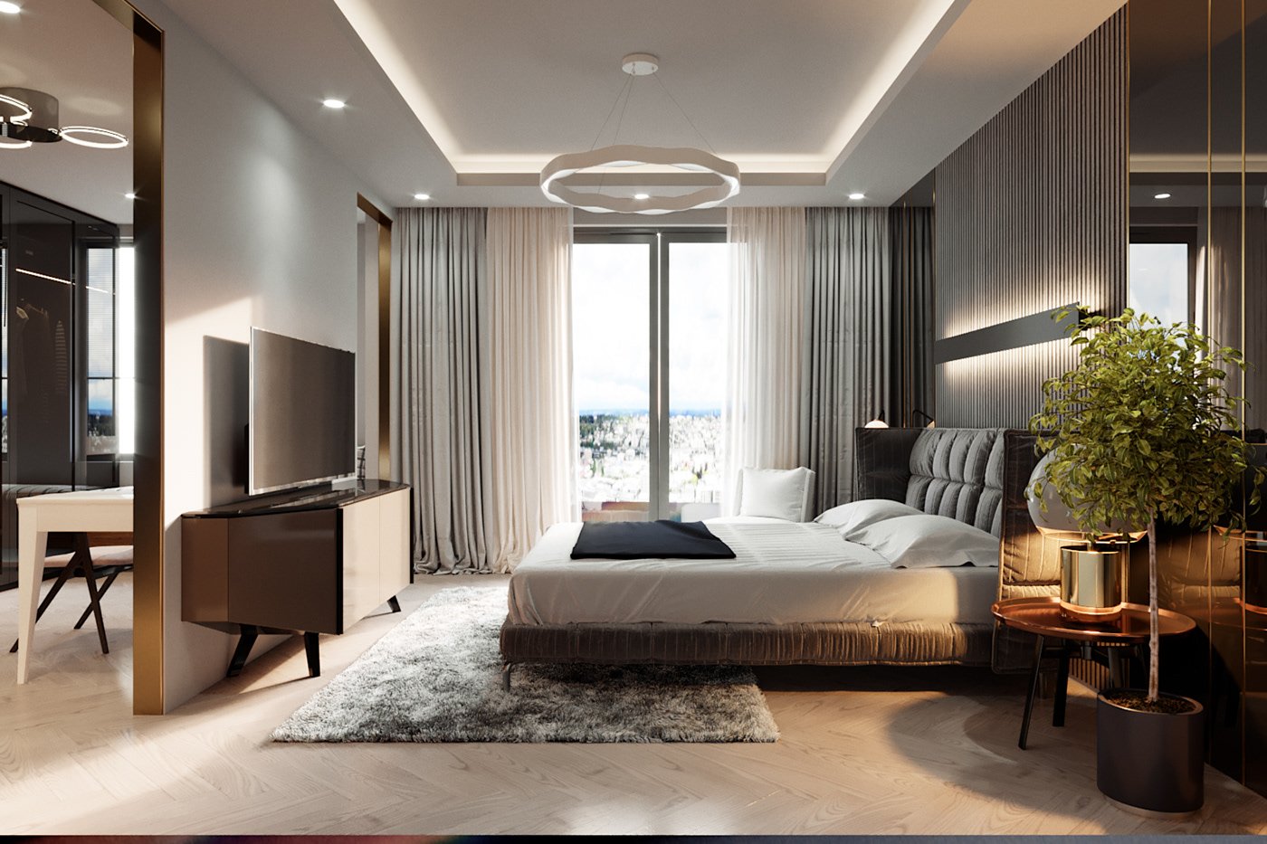 thiết kế nội thất Biệt Thự tại Hà Nội Concept villa hiện đại 1 1531792210