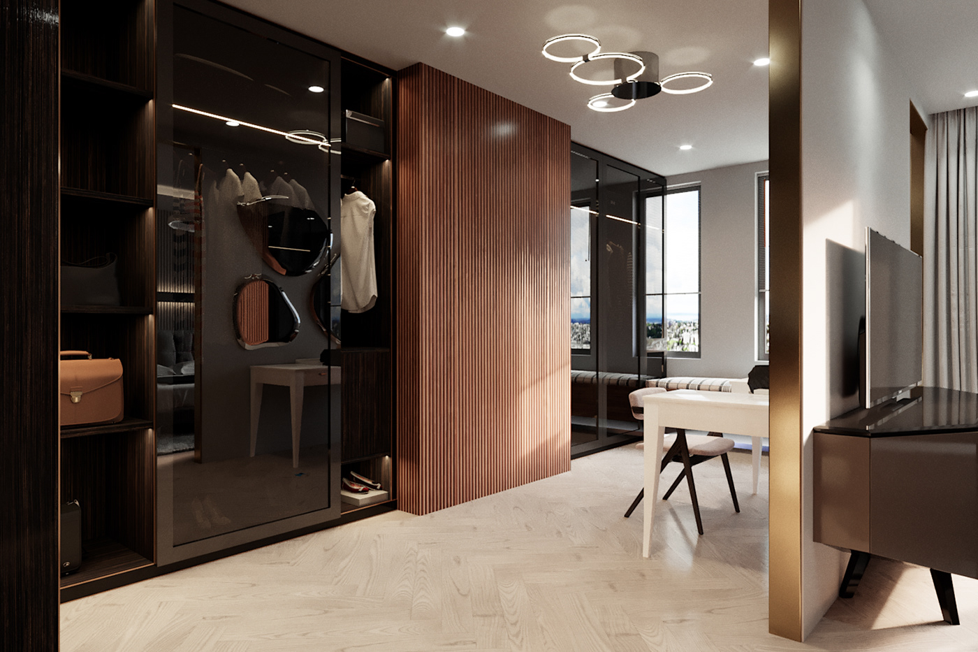 thiết kế nội thất Biệt Thự tại Hà Nội Concept villa hiện đại 7 1531792208