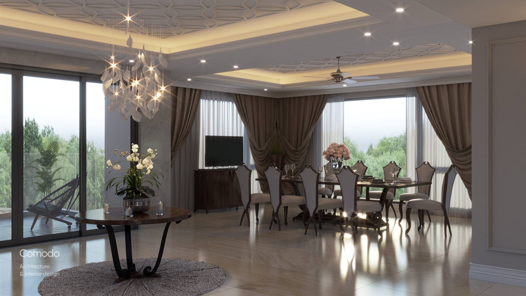 thiết kế nội thất chung cư tại Hưng Yên Chung cư cao cấp Marina Residences, Ecopark 10 1531964691