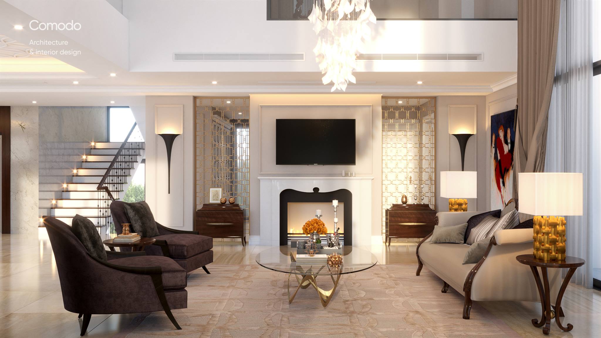 thiết kế nội thất chung cư tại Hưng Yên Chung cư cao cấp Marina Residences, Ecopark 28 1531964716