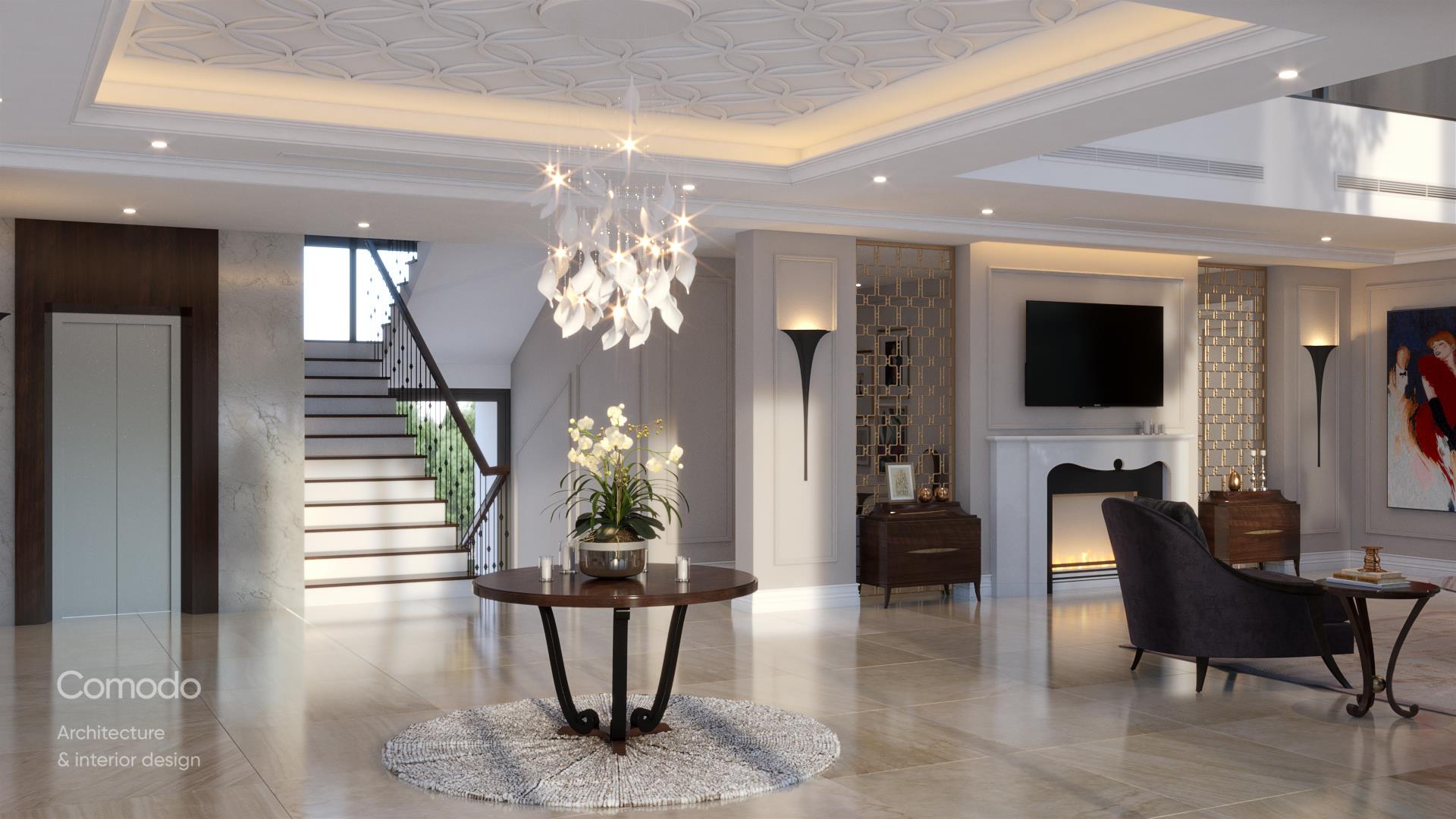 thiết kế nội thất chung cư tại Hưng Yên Chung cư cao cấp Marina Residences, Ecopark 32 1531964721