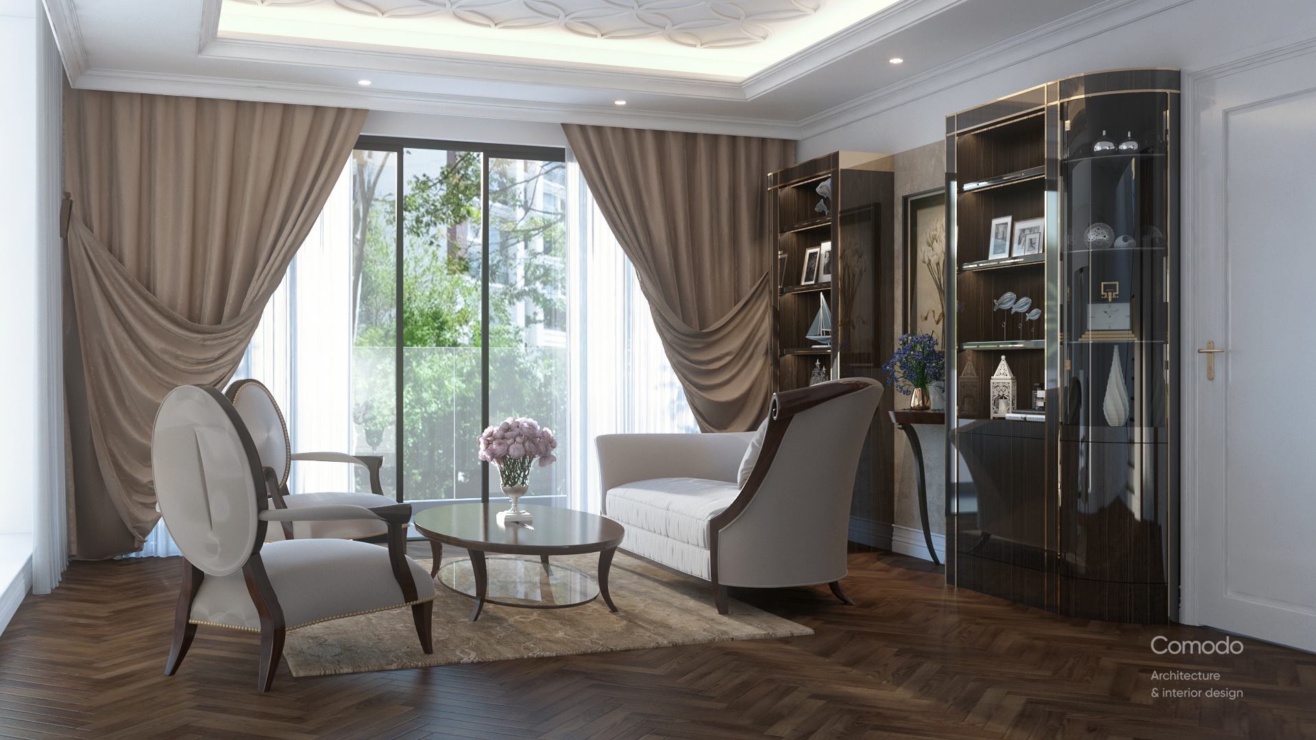 thiết kế nội thất chung cư tại Hưng Yên Chung cư cao cấp Marina Residences, Ecopark 40 1531964735