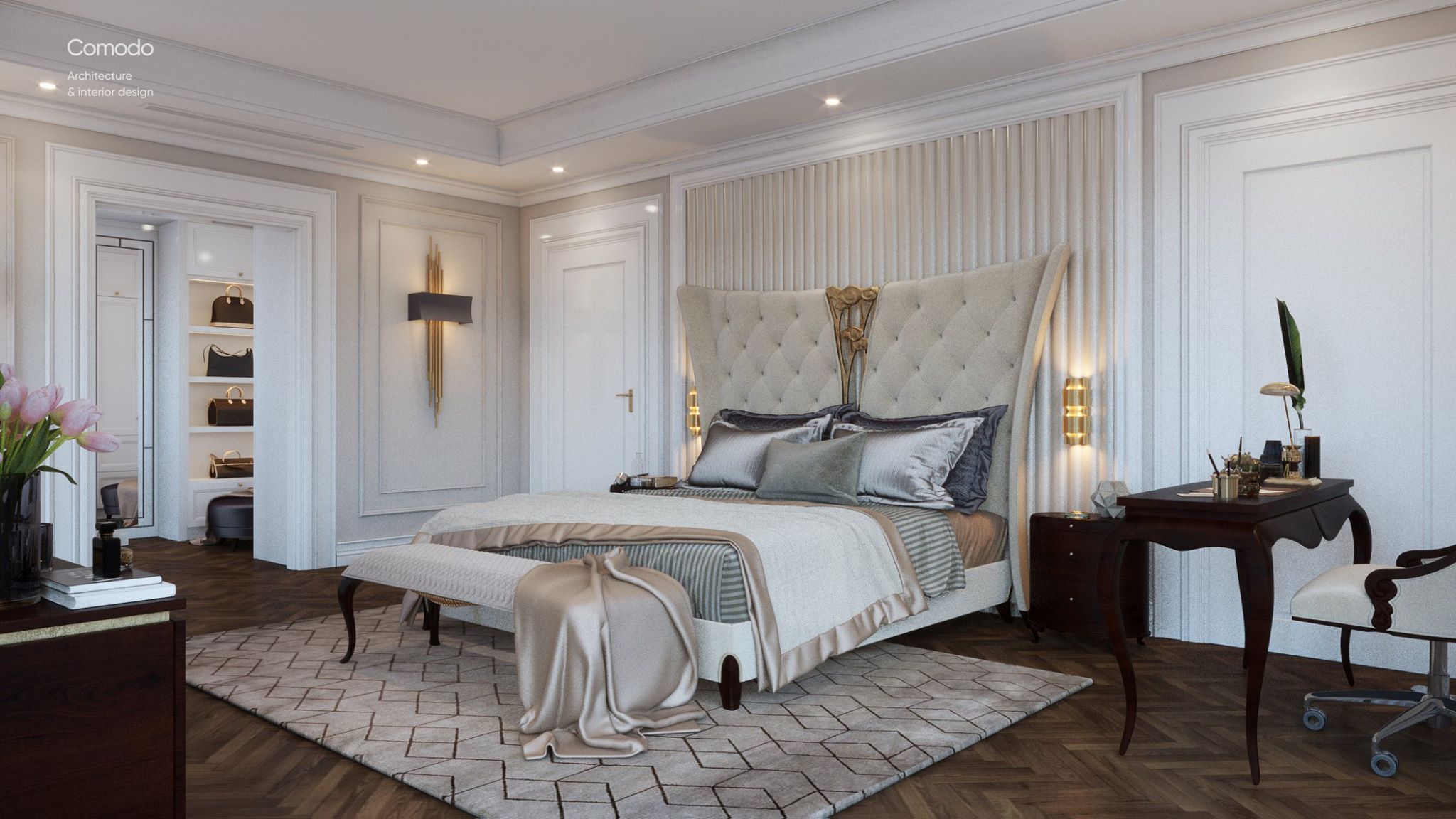 thiết kế nội thất chung cư tại Hưng Yên Chung cư cao cấp Marina Residences, Ecopark 7 1531964687