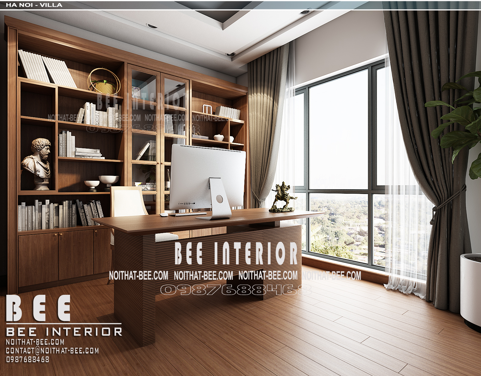 thiết kế nội thất Biệt Thự tại Hà Nội Dự án nội thất biệt thự phố Thị Cấm – Hà Nội 1 1532510915