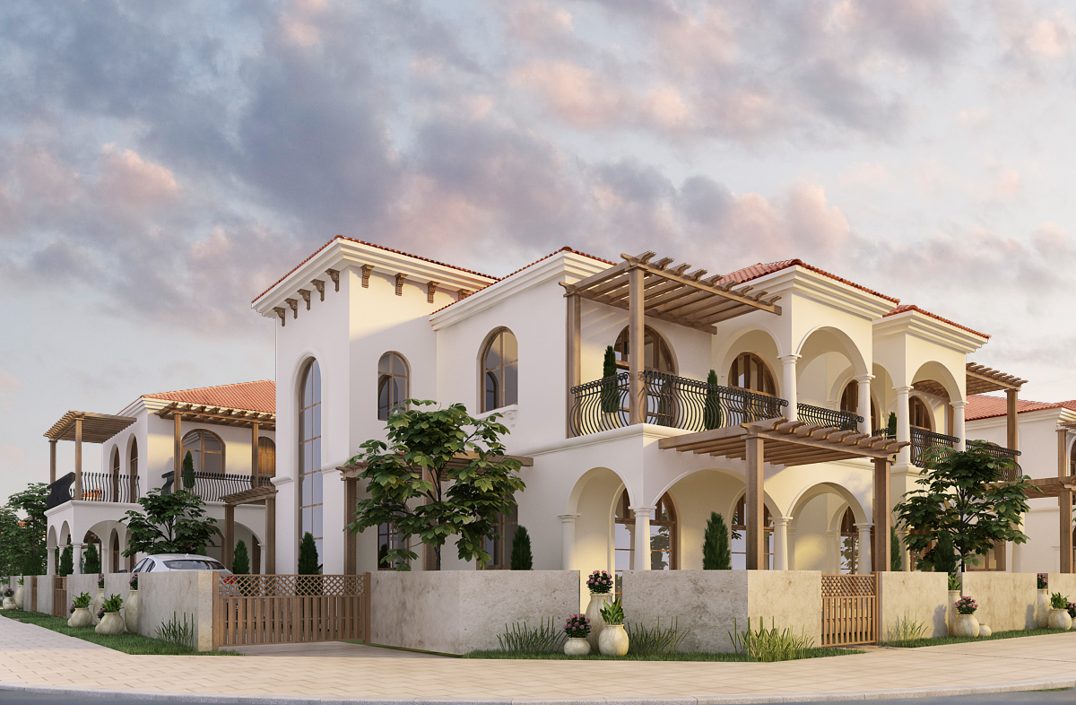 thiết kế Biệt Thự 2 tầng MEDITERRANEAN VILLA08
