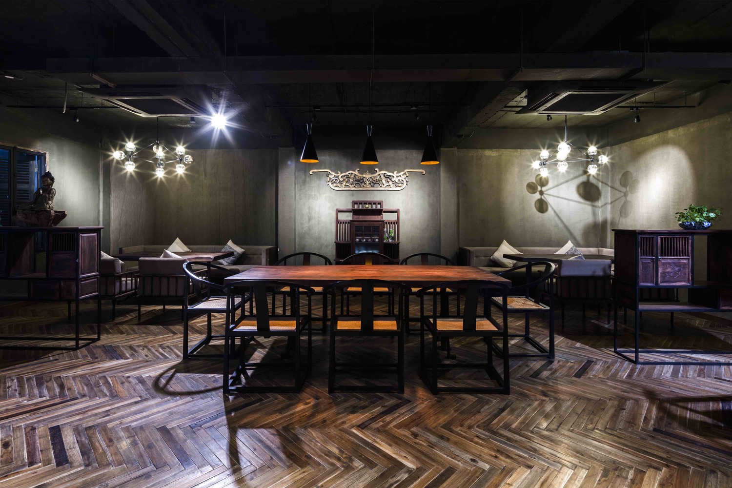 thiết kế Nhà Hàng Uu Dam Vegetarian Restaurant56