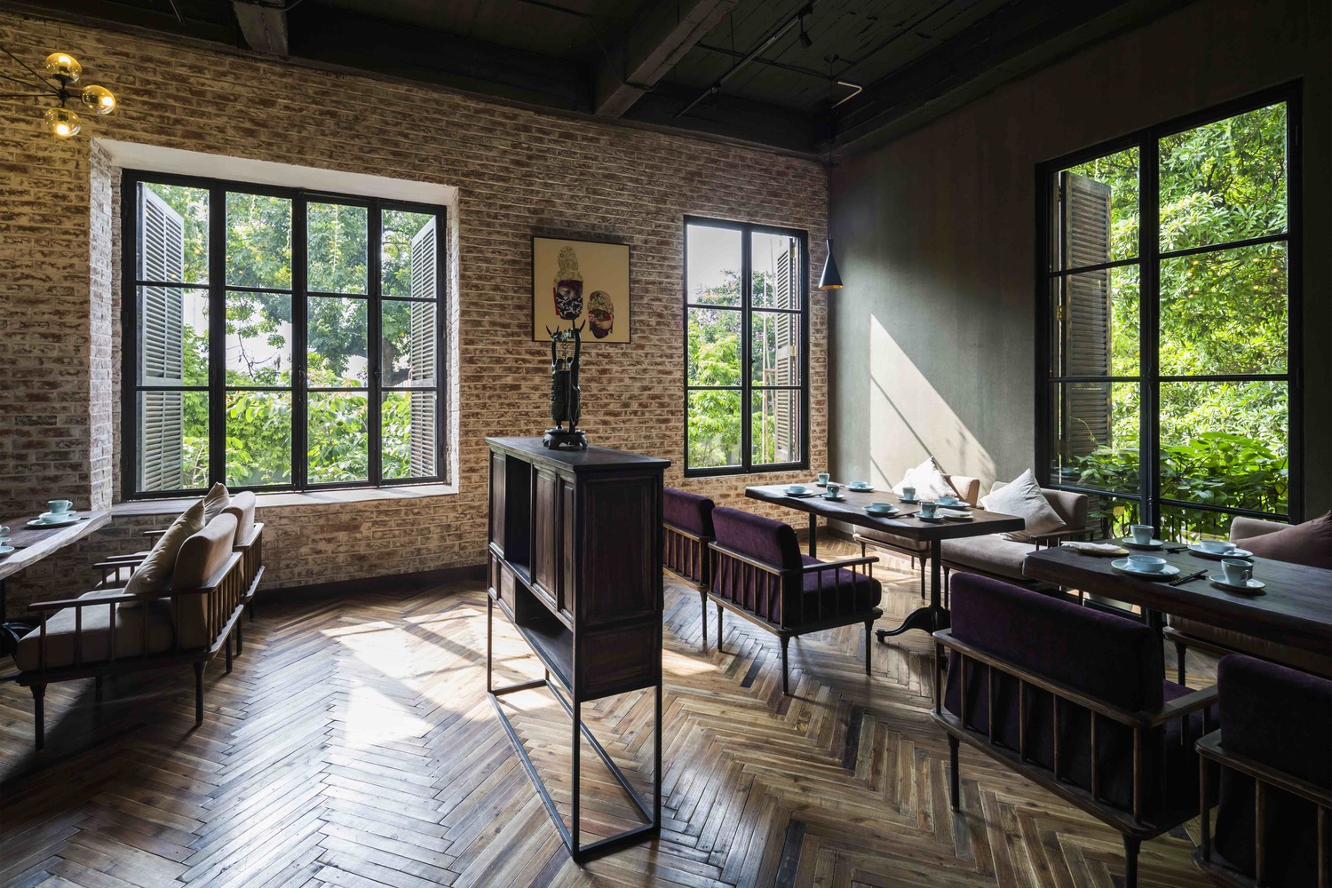 thiết kế Nhà Hàng Uu Dam Vegetarian Restaurant1710