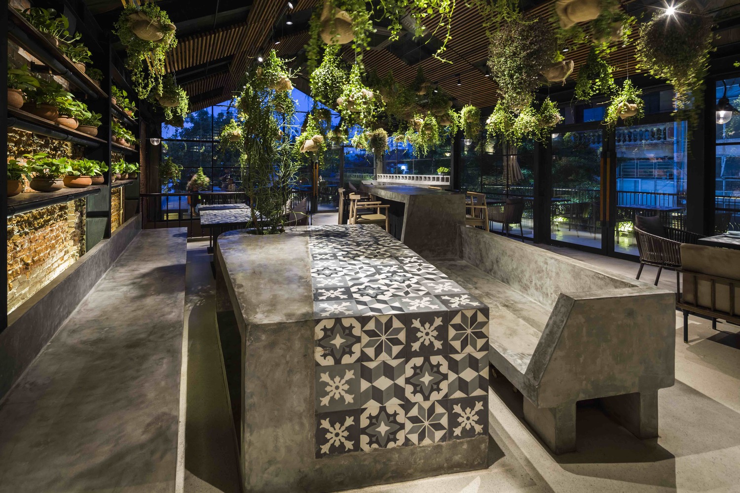 thiết kế Nhà Hàng Uu Dam Vegetarian Restaurant226