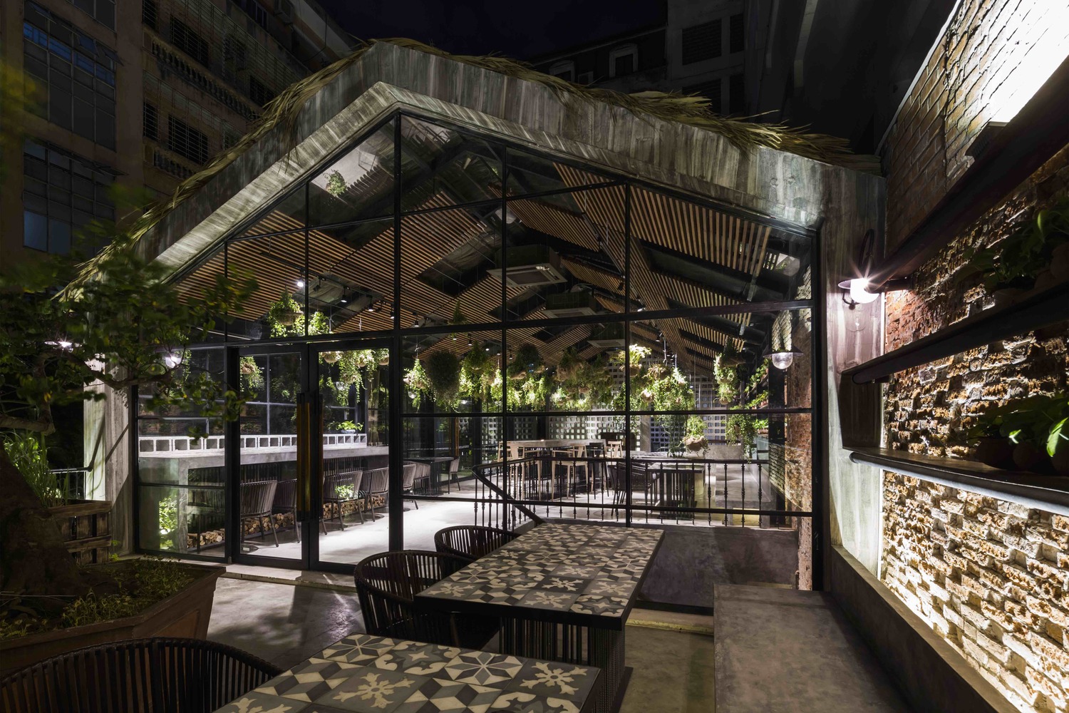 thiết kế Nhà Hàng Uu Dam Vegetarian Restaurant238