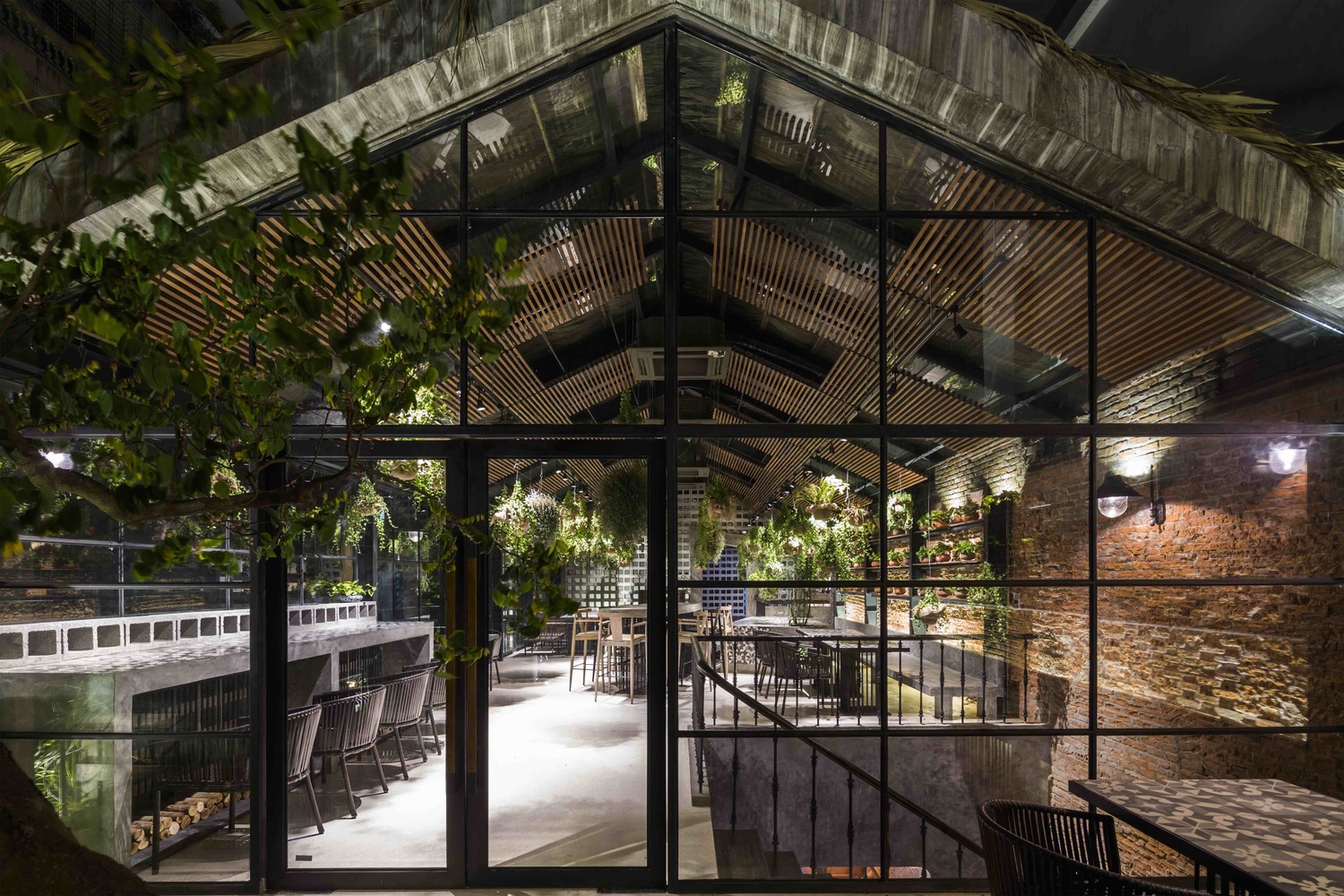 thiết kế Nhà Hàng Uu Dam Vegetarian Restaurant247