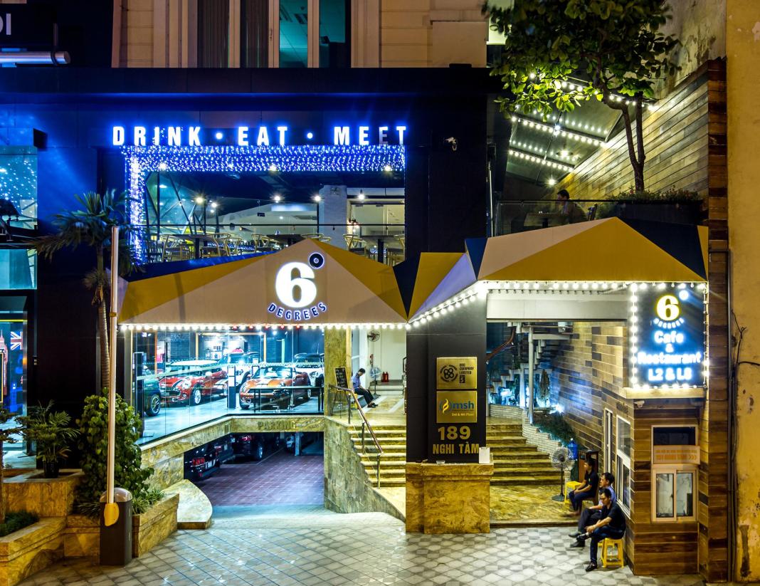 thiết kế Cafe 6 Degrees 1010