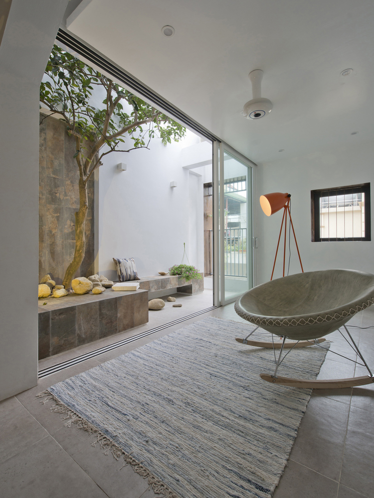 thiết kế Nhà Nhỏ 2 tầng QT House05