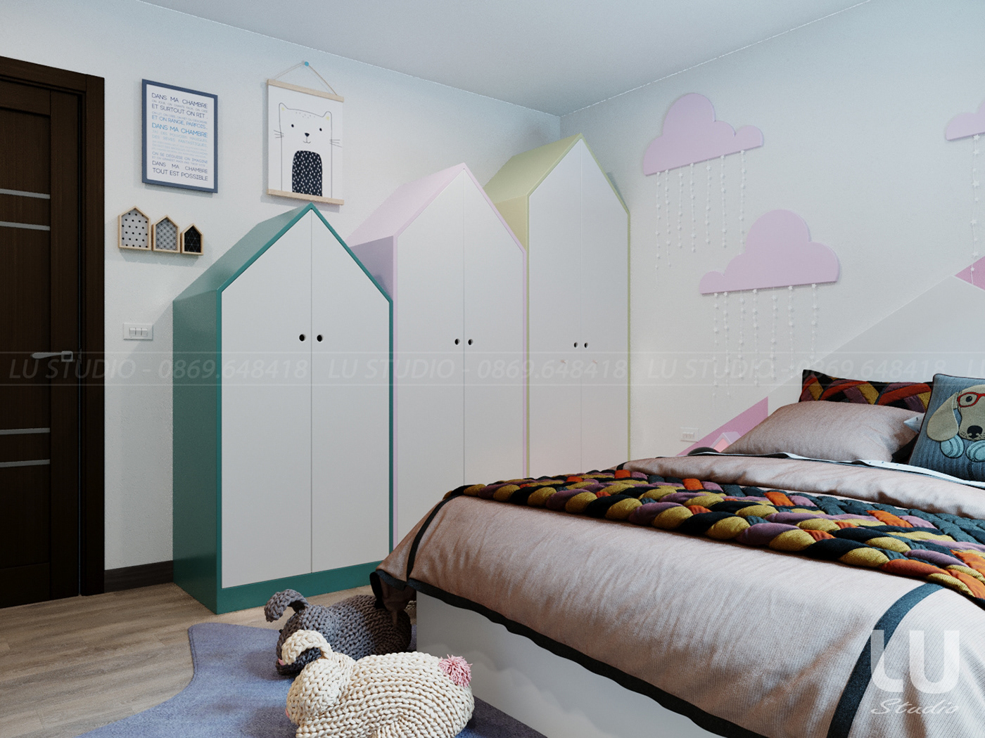 thiết kế nội thất chung cư tại Hà Nội Chung cư Northern Diamond, Long Biên, Hà Nội 1 1533263769