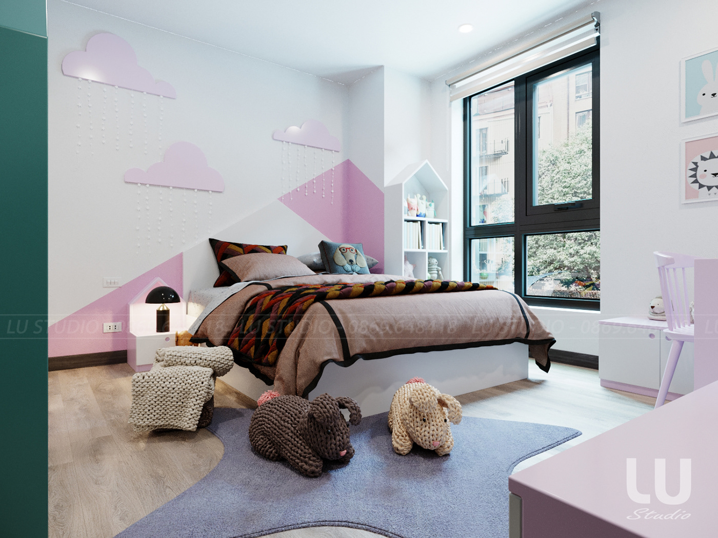 thiết kế nội thất chung cư tại Hà Nội Chung cư Northern Diamond, Long Biên, Hà Nội 4 1533263786