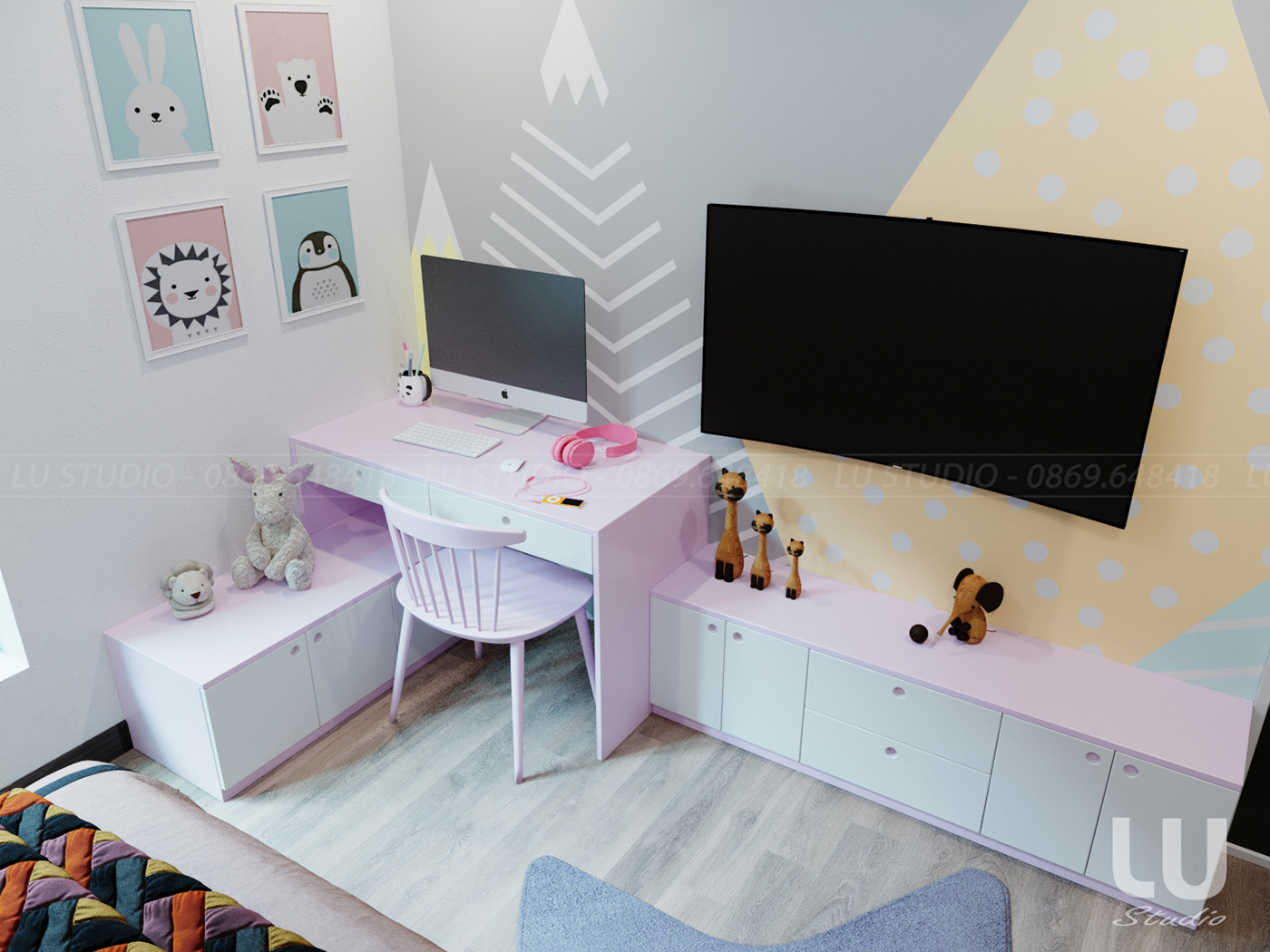 thiết kế nội thất chung cư tại Hà Nội Chung cư Northern Diamond, Long Biên, Hà Nội 8 1533263773