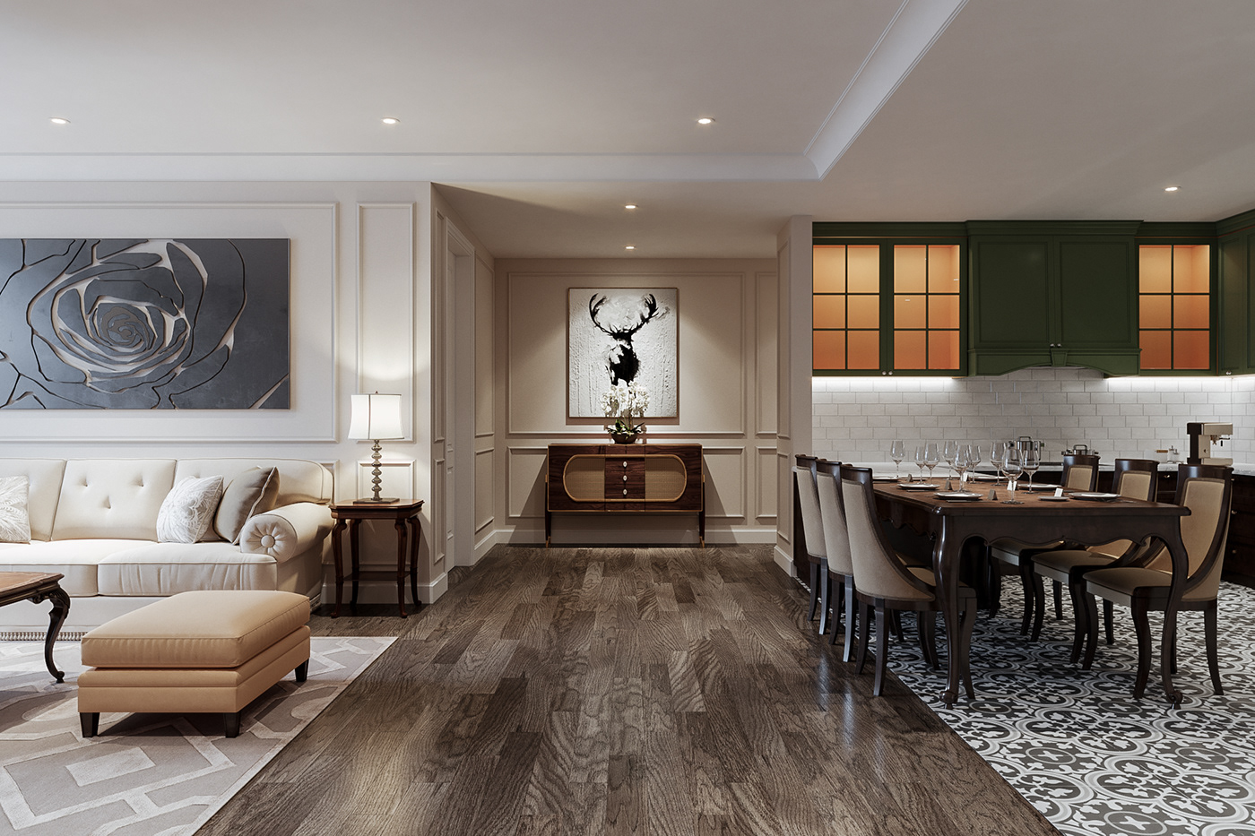 thiết kế nội thất chung cư tại Hà Nội CHUNG CƯ SUN GRAND-THỤY KHUÊ 7 1533268789