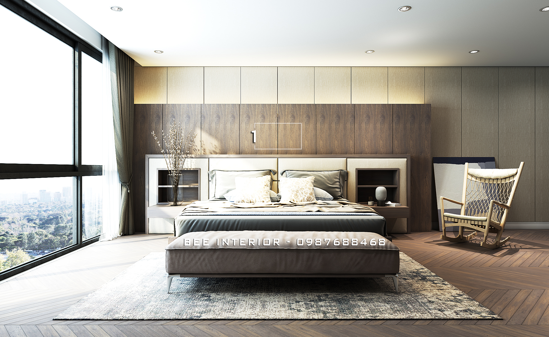 thiết kế nội thất Nhà tại Hà Nội Mẫu thiết kế nội thất phòng ngủ 0 1533890839