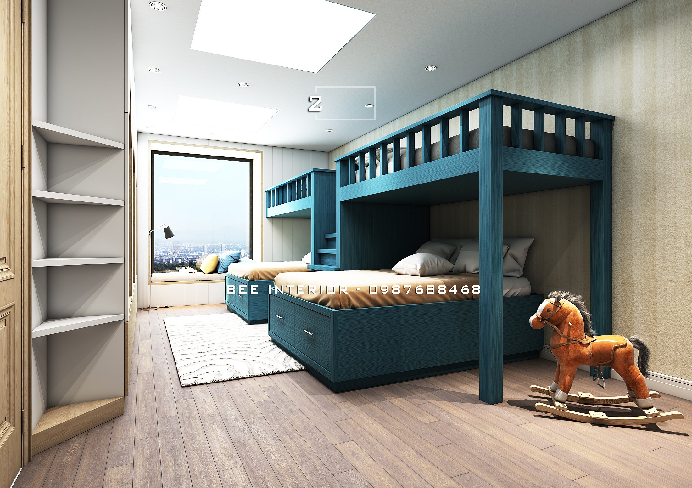 thiết kế nội thất Nhà tại Hà Nội Mẫu thiết kế nội thất phòng ngủ 2 1533890841