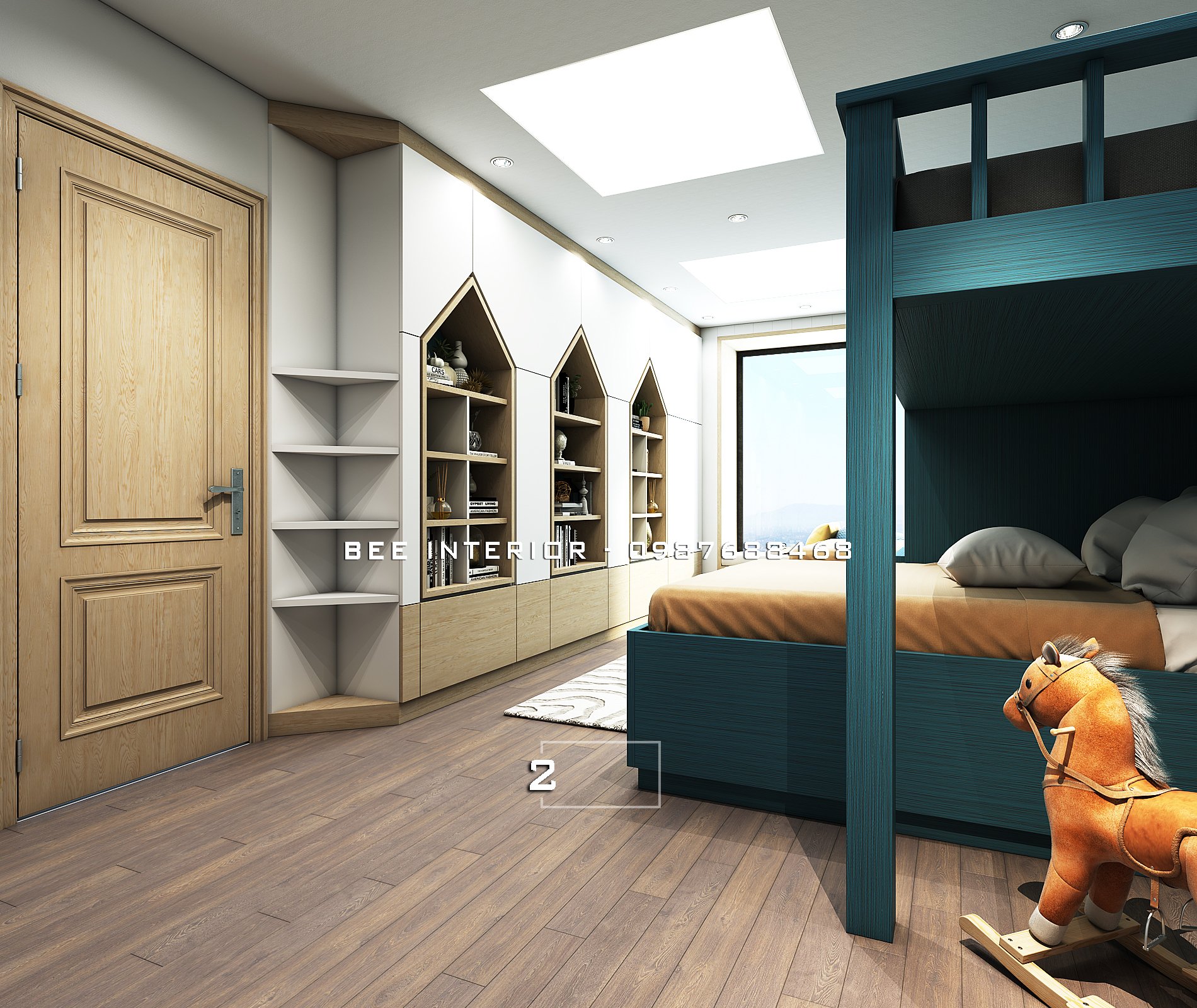 thiết kế nội thất Nhà tại Hà Nội Mẫu thiết kế nội thất phòng ngủ 3 1533890841