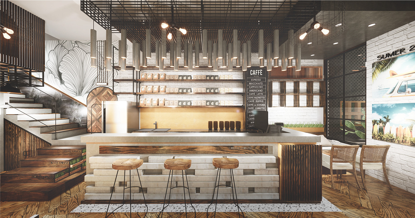 thiết kế nội thất Cafe tại Quảng Ngãi COFFEE HOUSE - QUANG NGAI  6 1534149859