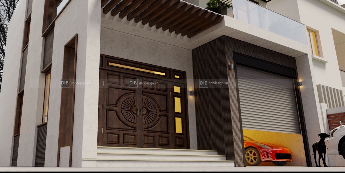 thiết kế Biệt Thự tại Hà Nội THIẾT KẾ THI CÔNG HOÀN THIỆN BIỆT THỰ PHỐ - SÓC SƠN 11 1534319964