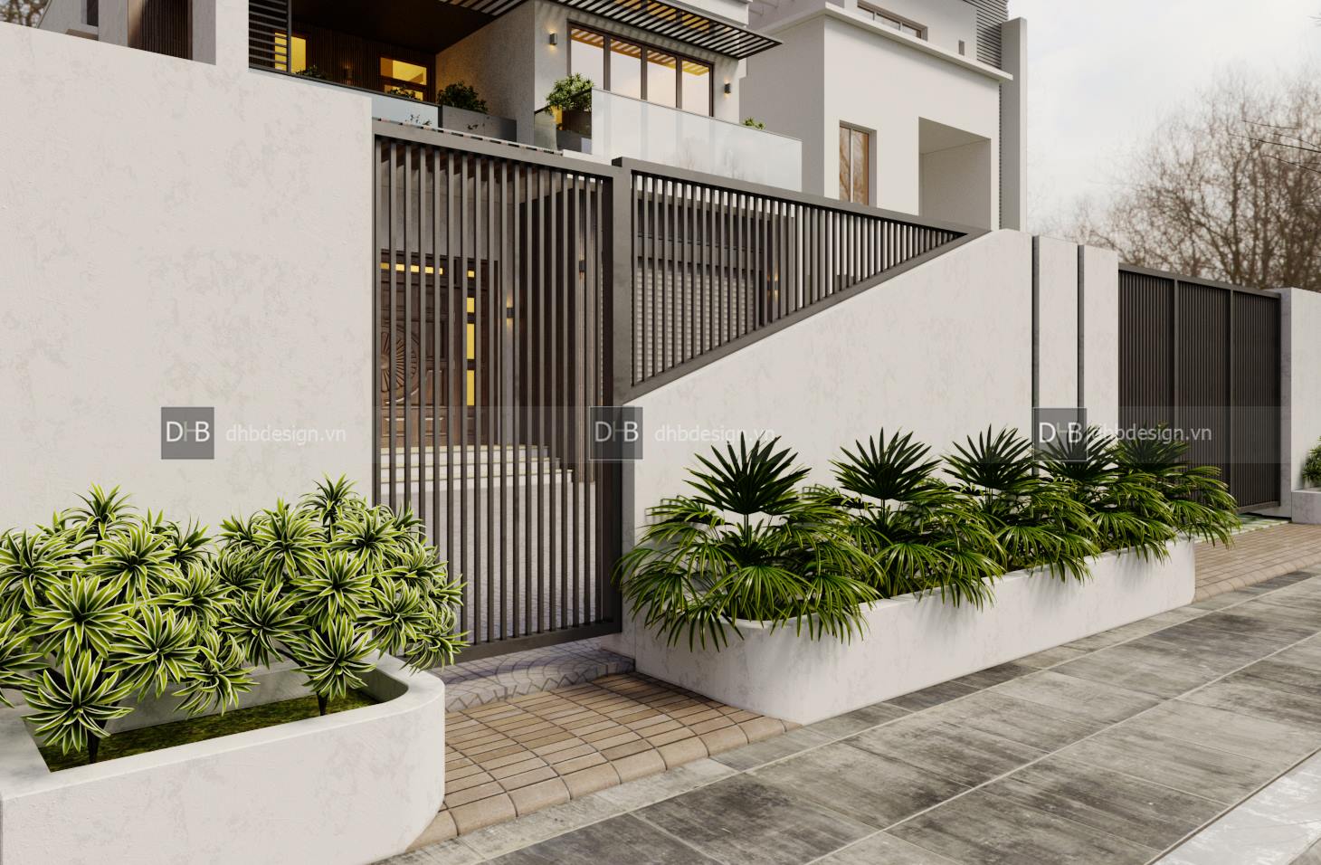 thiết kế Biệt Thự tại Hà Nội THIẾT KẾ THI CÔNG HOÀN THIỆN BIỆT THỰ PHỐ - SÓC SƠN 1 1534319965