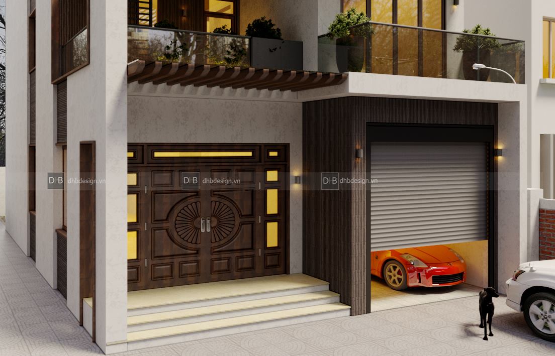 thiết kế Biệt Thự tại Hà Nội THIẾT KẾ THI CÔNG HOÀN THIỆN BIỆT THỰ PHỐ - SÓC SƠN 13 1534319963