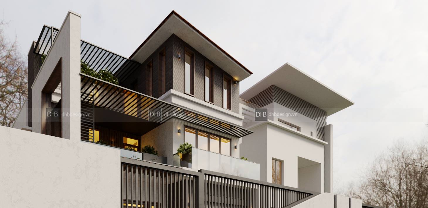 thiết kế Biệt Thự tại Hà Nội THIẾT KẾ THI CÔNG HOÀN THIỆN BIỆT THỰ PHỐ - SÓC SƠN 6 1534319962