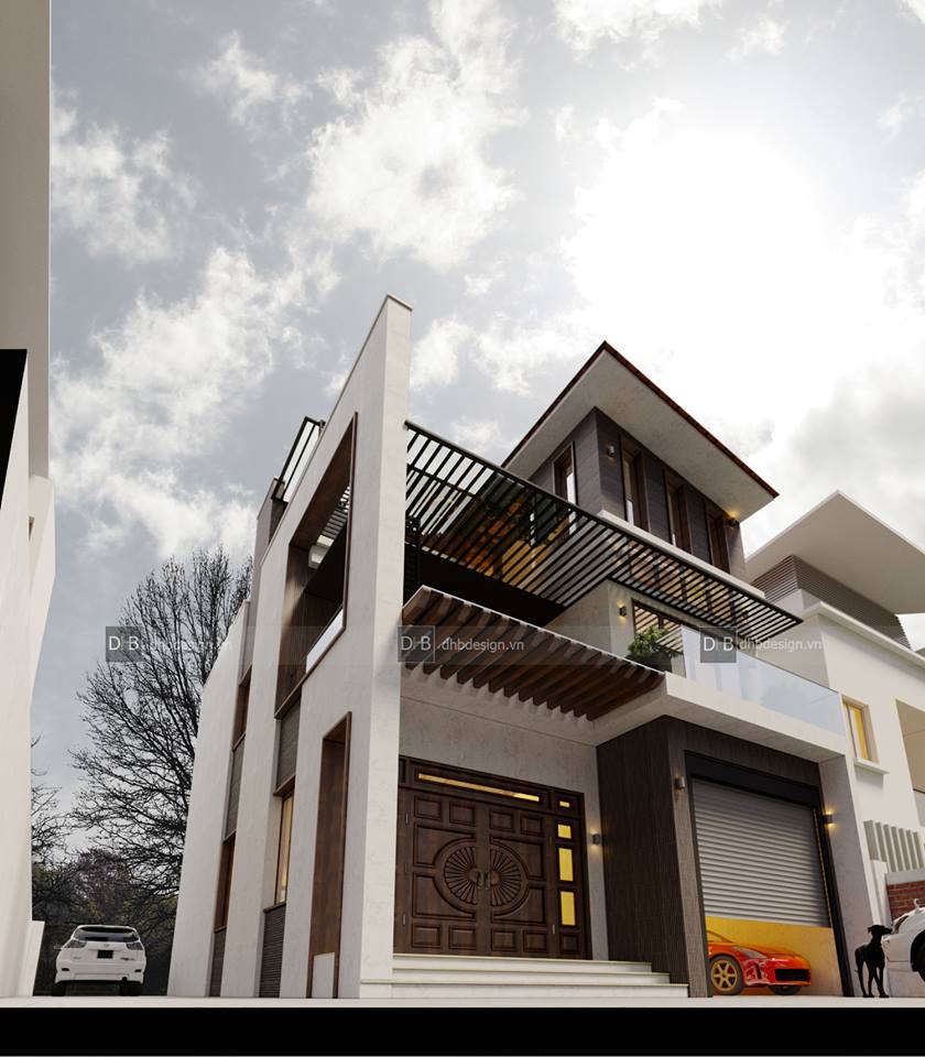 thiết kế Biệt Thự tại Hà Nội THIẾT KẾ THI CÔNG HOÀN THIỆN BIỆT THỰ PHỐ - SÓC SƠN 8 1534319962