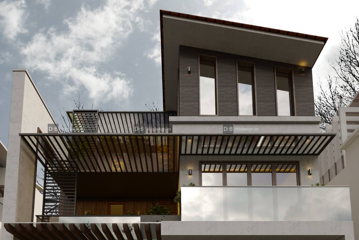 thiết kế Biệt Thự tại Hà Nội THIẾT KẾ THI CÔNG HOÀN THIỆN BIỆT THỰ PHỐ - SÓC SƠN 9 1534319963