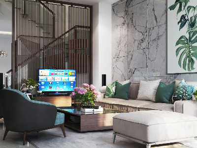 Thiết kế nội thất Biệt Thự tại Hồ Chí Minh Mr Cường