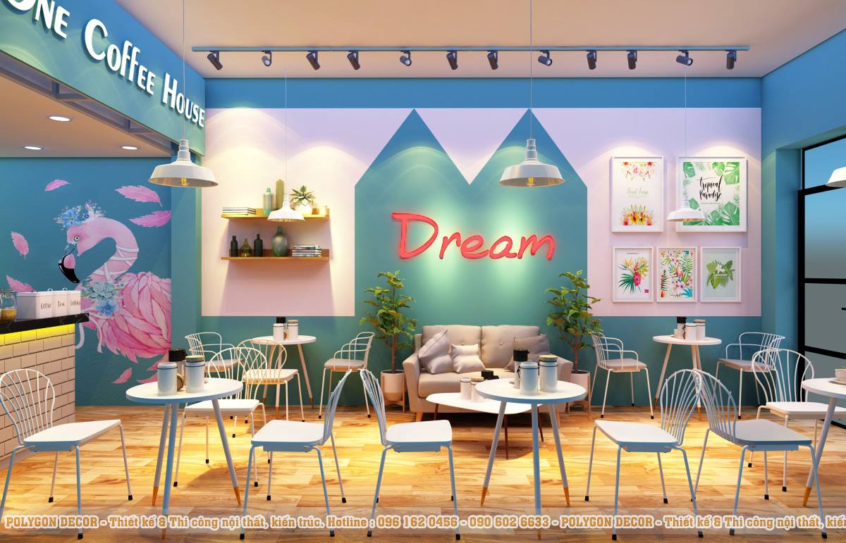 thiết kế nội thất Cafe tại Hải Dương ONE Coffee House - TP Hải Dương 1 1534933692