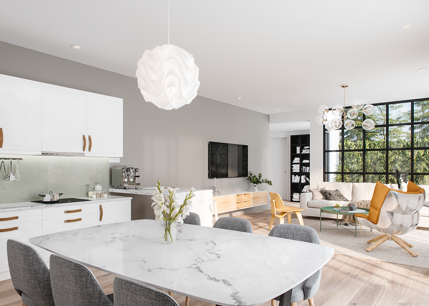 thiết kế nội thất chung cư tại Hồ Chí Minh Small house 1 1535009755