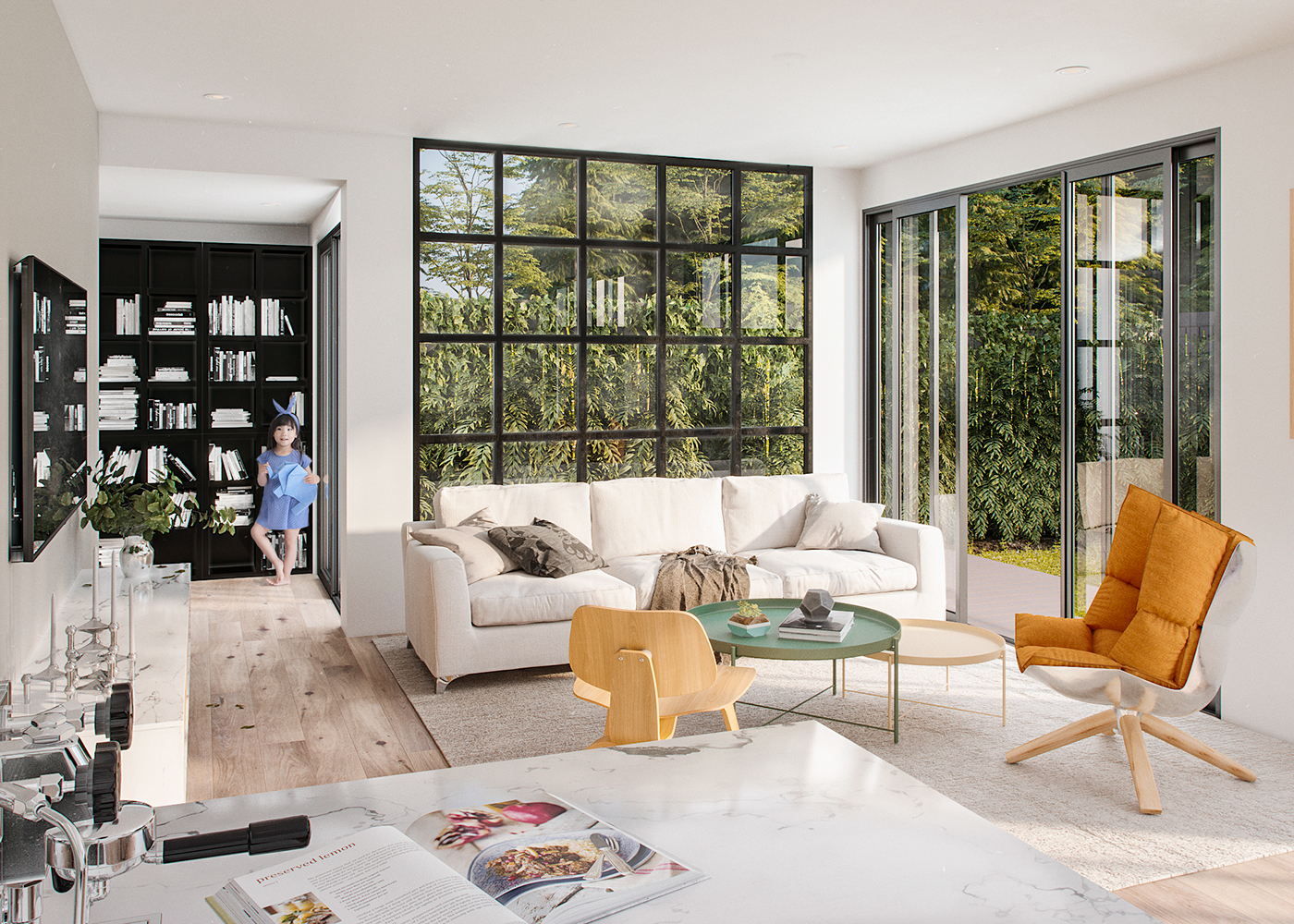 thiết kế nội thất chung cư tại Hồ Chí Minh Small house 2 1535009754