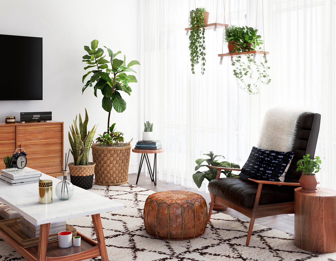 thiết kế nội thất chung cư tại Hồ Chí Minh Livingroom 1 1535342720