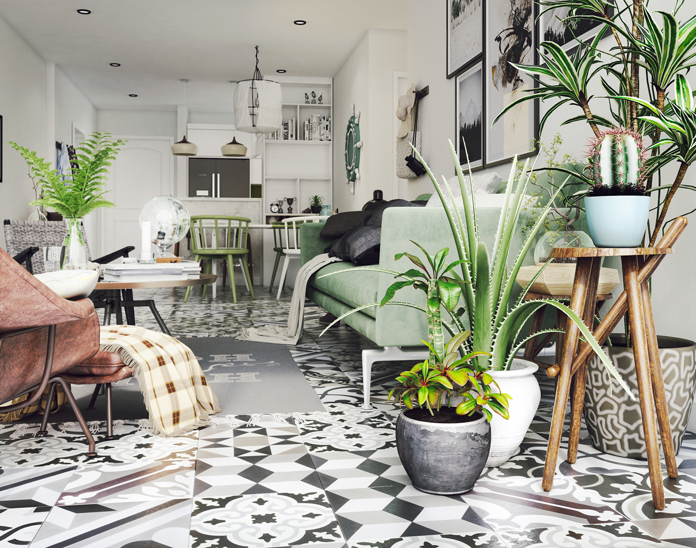 thiết kế nội thất chung cư tại Hồ Chí Minh APARTMENT MINI 0 1535342845