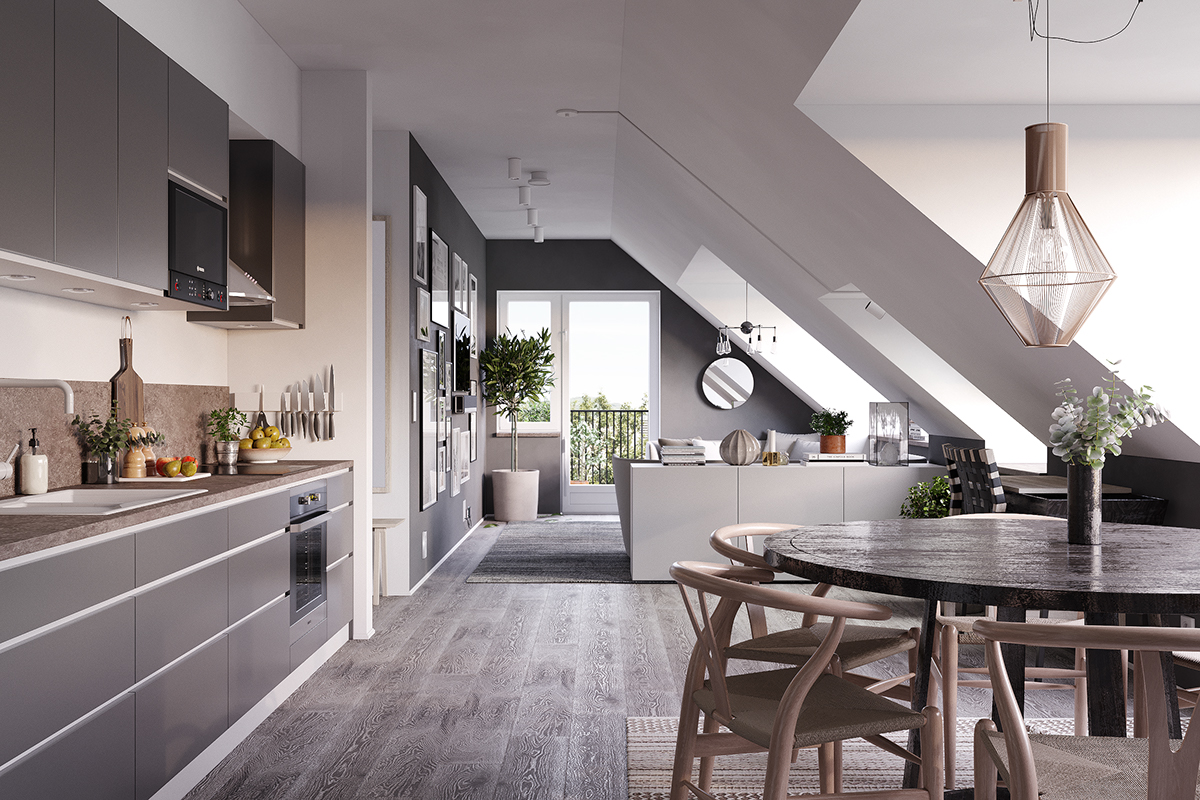 thiết kế nội thất chung cư tại Hồ Chí Minh Cover Scandinavian small apartment 4 1535512709