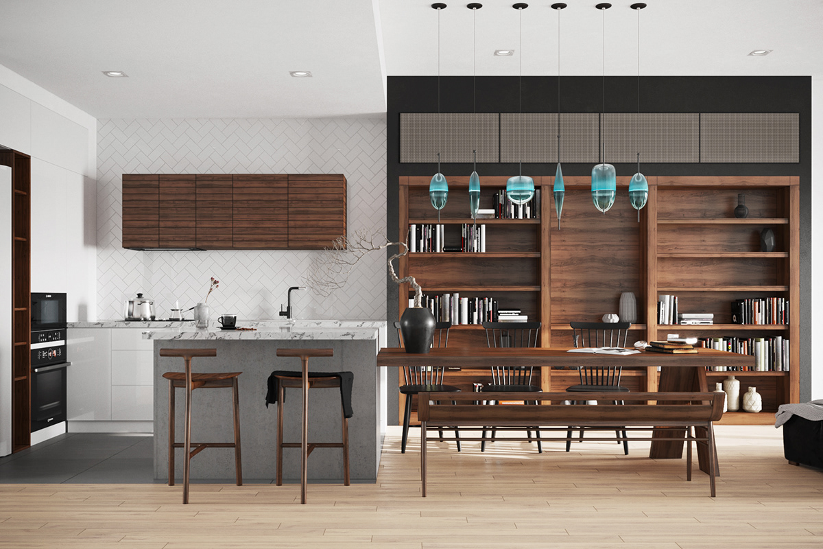 thiết kế nội thất chung cư tại Hồ Chí Minh Japandi Livingroom 0 1535514027