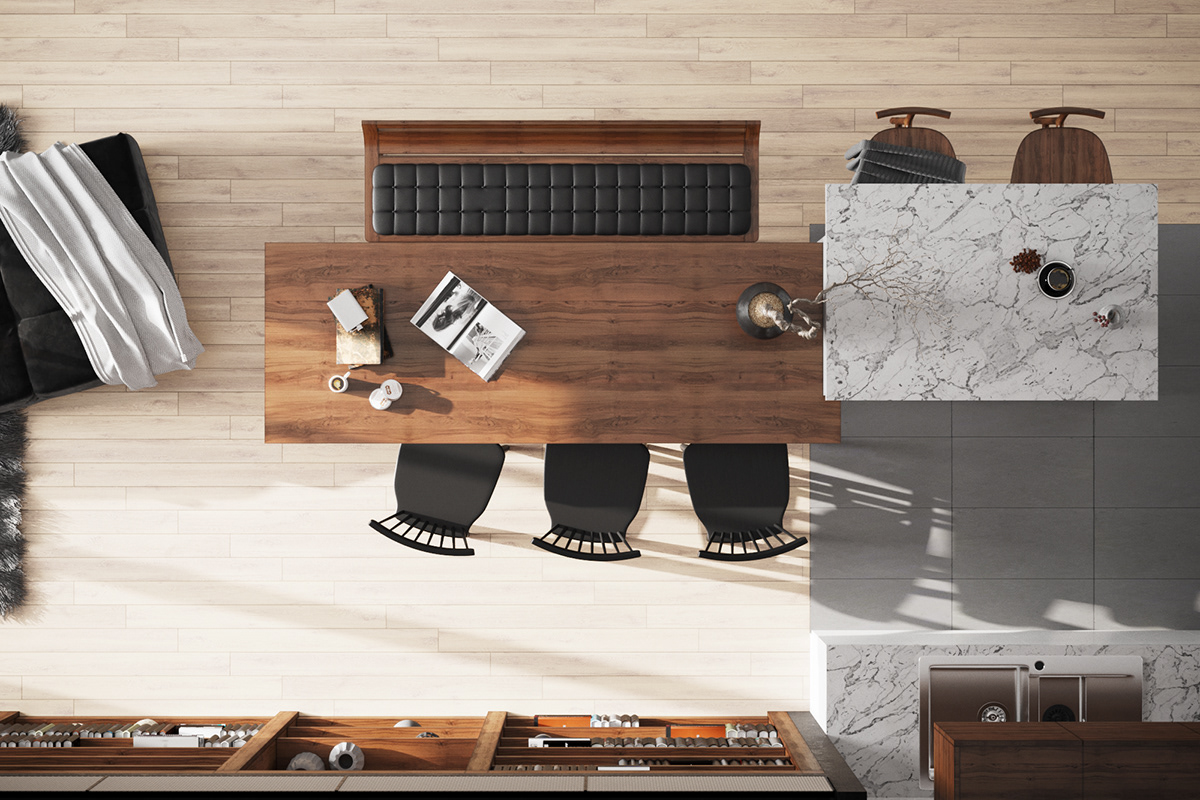 thiết kế nội thất chung cư tại Hồ Chí Minh Japandi Livingroom 2 1535514029